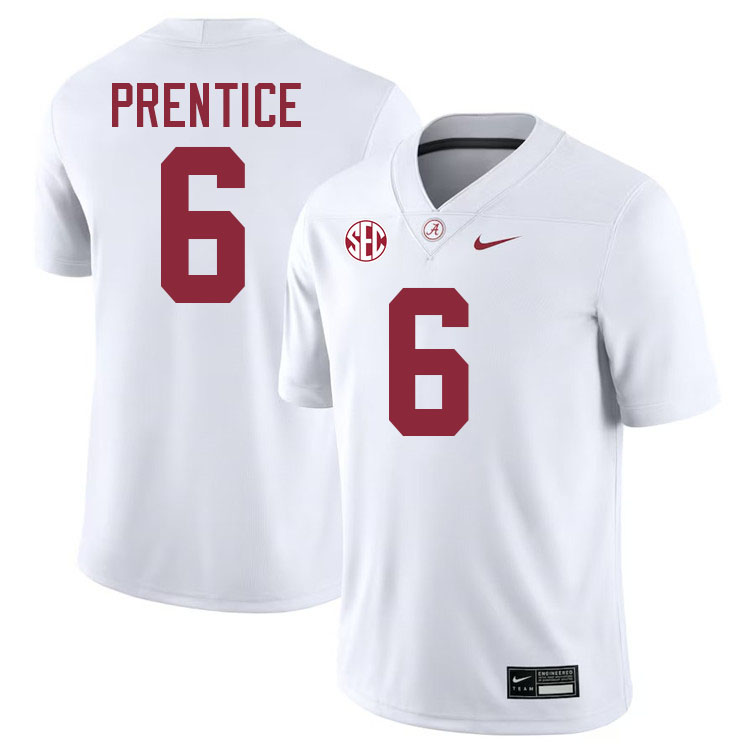 Kobe Prentice Alabama Jersey,University Of Alabama Crimson Tide Football Jersey,Uniforms-White